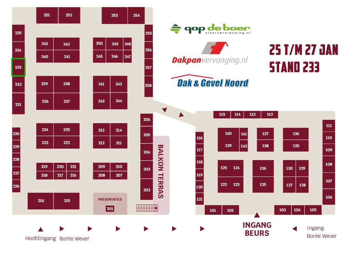 Vloervernieuwing.nl aanwezig op beurs Bouwplan in Assen