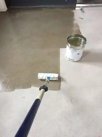 Vandaag en morgen volgen de epoxy afwerklagen. Vandaag en morgen volgen de epoxy afwerklagen.
