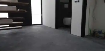 In Beilen een betonvloer geschuurd en coating aangebracht. In Beilen een betonvloer geschuurd en coating aangebracht.