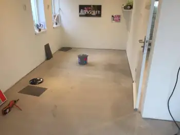 Een PVC vloer in een schoonheidssalon gelegd in Gasselte Een PVC vloer in een schoonheidssalon gelegd in Gasselte