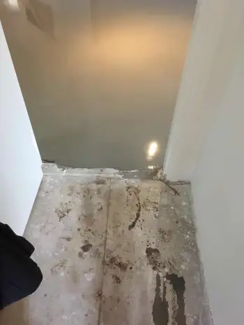 Woonkamer vloer geëgaliseerd en houten vloeg gelegd in Haren Woonkamer vloer geëgaliseerd en houten vloeg gelegd in Haren