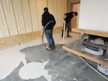 Grote vloer snel egaliseren met een egalinepomp in Stadskanaal